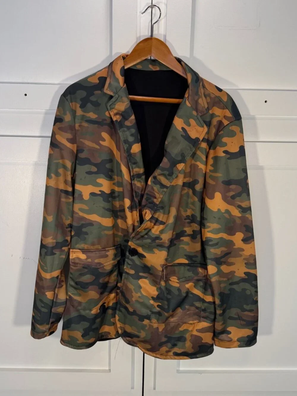 Print Blazer Men's Size L
